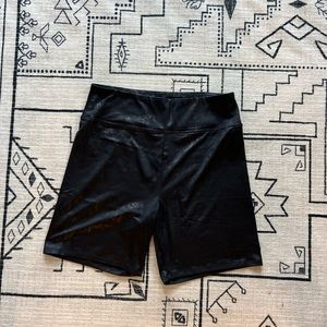 Aerie / American eagle snakeskin biker shorts XL